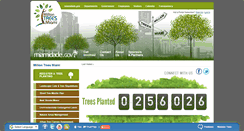 Desktop Screenshot of milliontrees.miamidade.gov